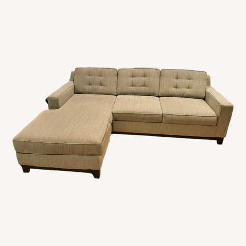 Used Queen Sleeper Sofa with Chaise for sale on AptDeco