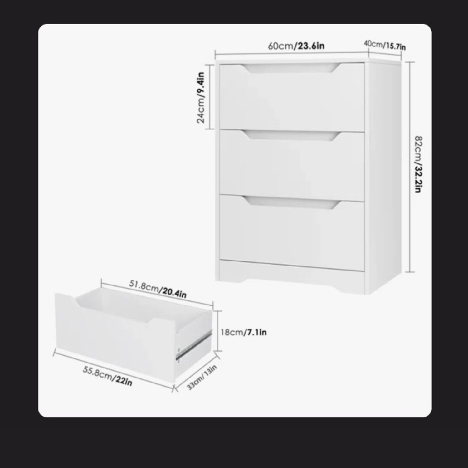 Wayfair White Dresser - image-5