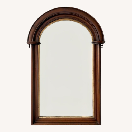 Used Antique Wood Arched Mirror for sale on AptDeco