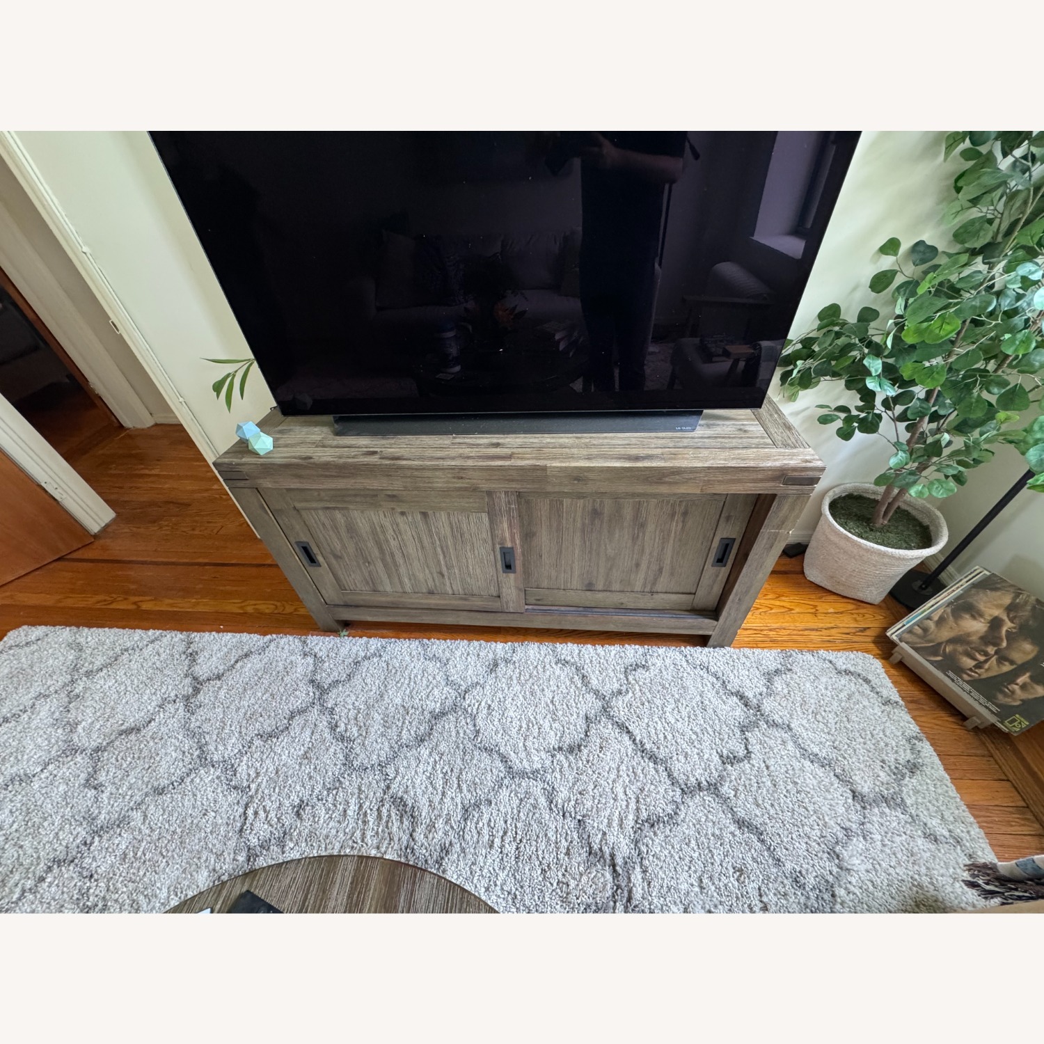 Macy's Canyon Media TV Stand 56"  - image-4