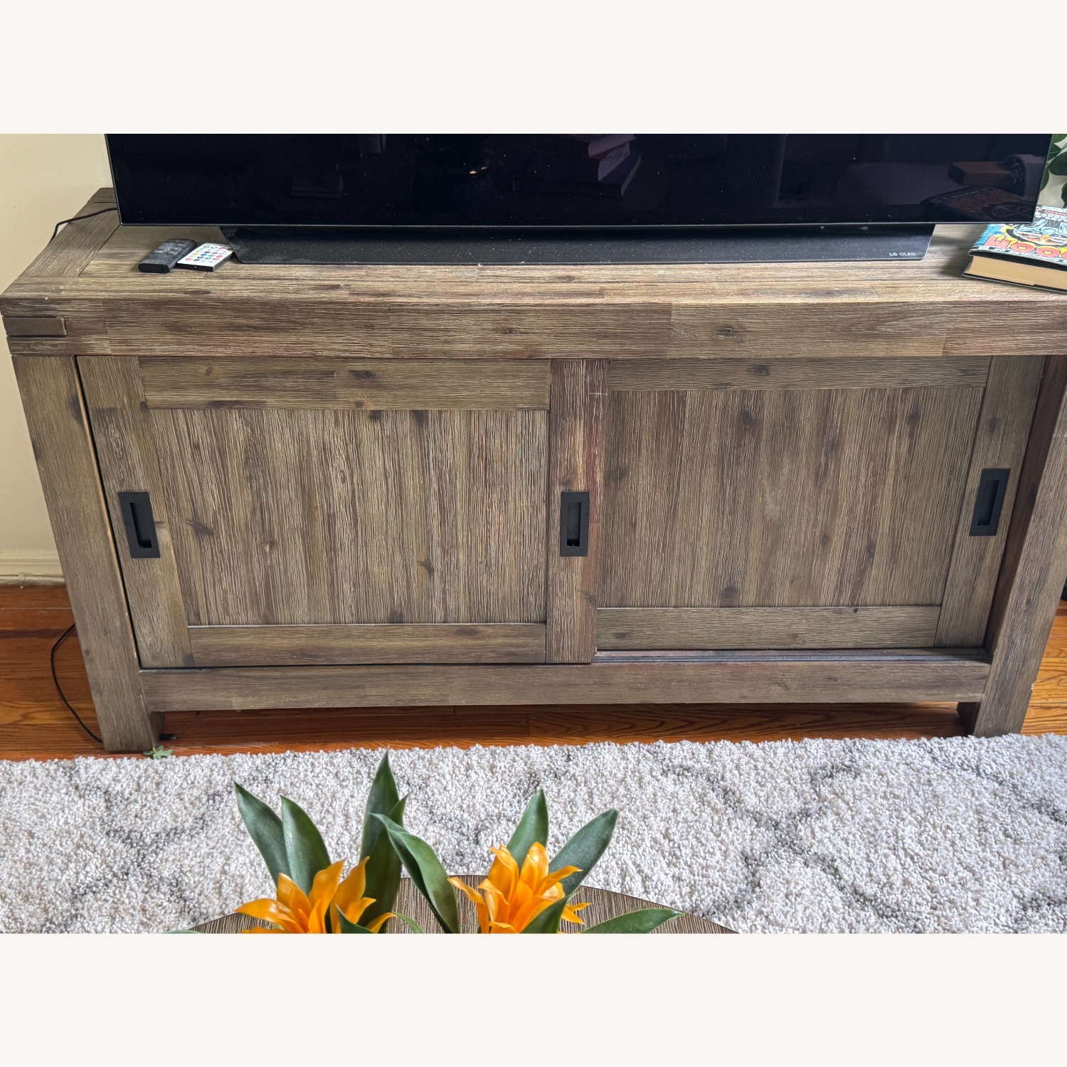 Macy's Canyon Media TV Stand 56"  - image-1