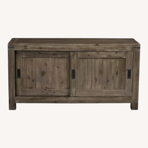 Used Macy's Canyon Media TV Stand 56"  for sale on AptDeco