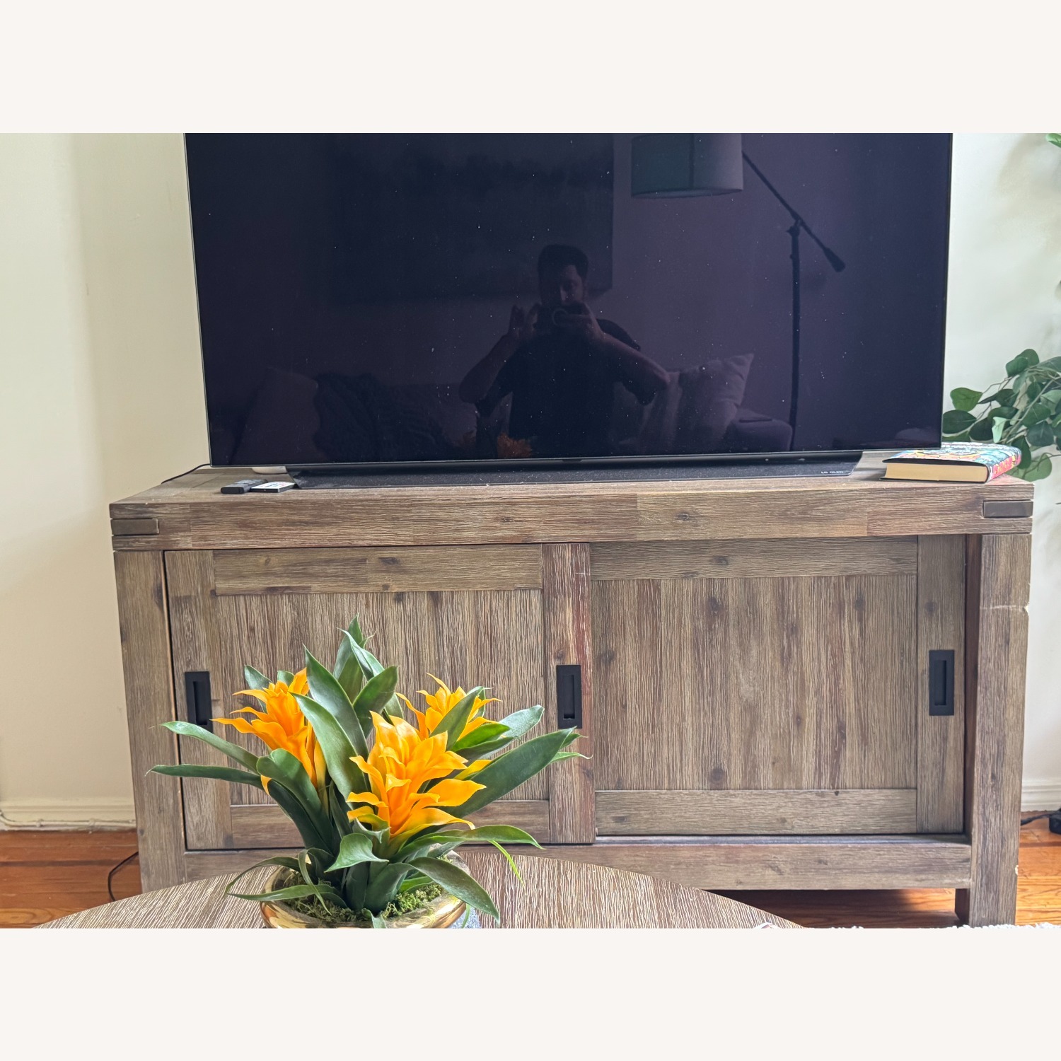 Macy's Canyon Media TV Stand 56"  - image-5