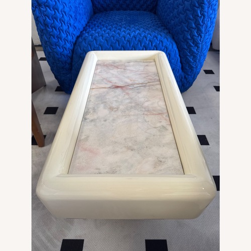 Used B&B Italia  White Marble CoffeeTable for sale on AptDeco