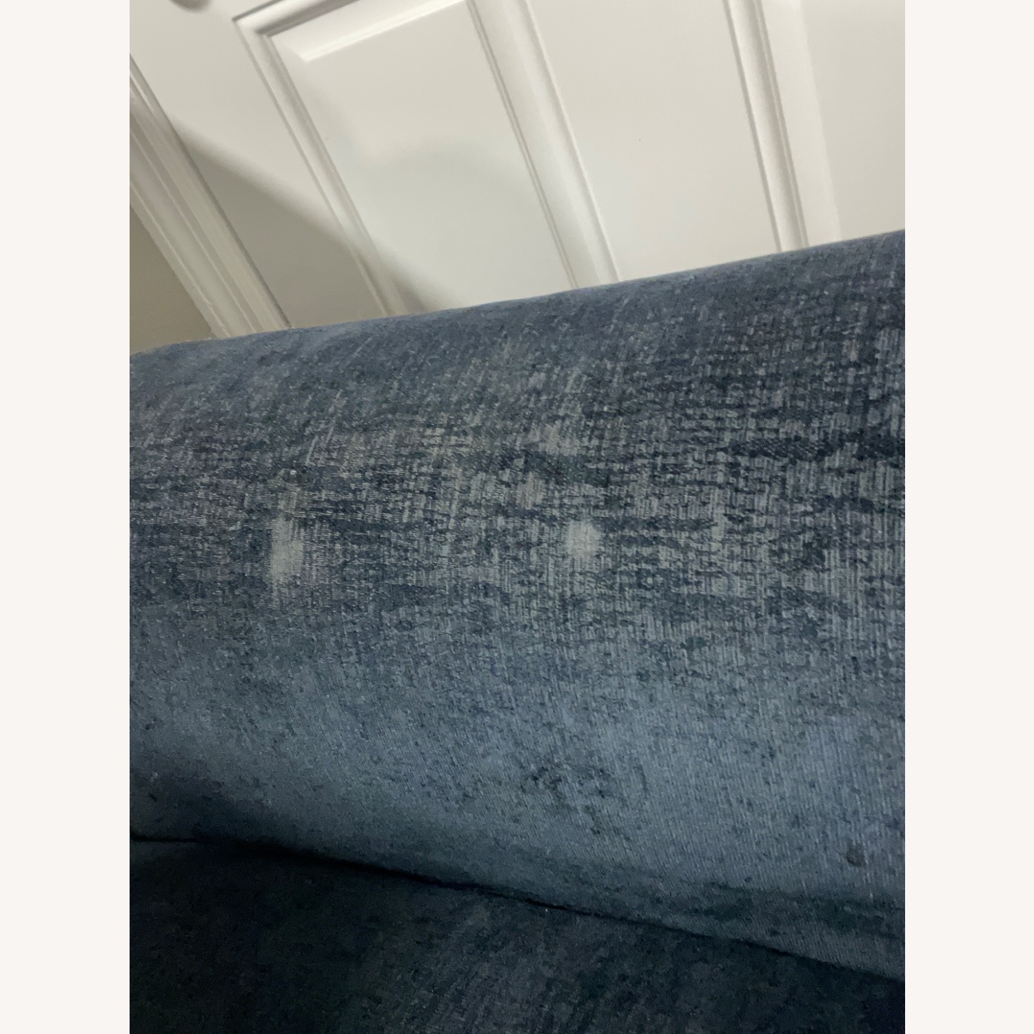 Ashley Navy Tufted Sofa  - image-3