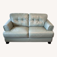 Chateau D'ax Blue Loveseat