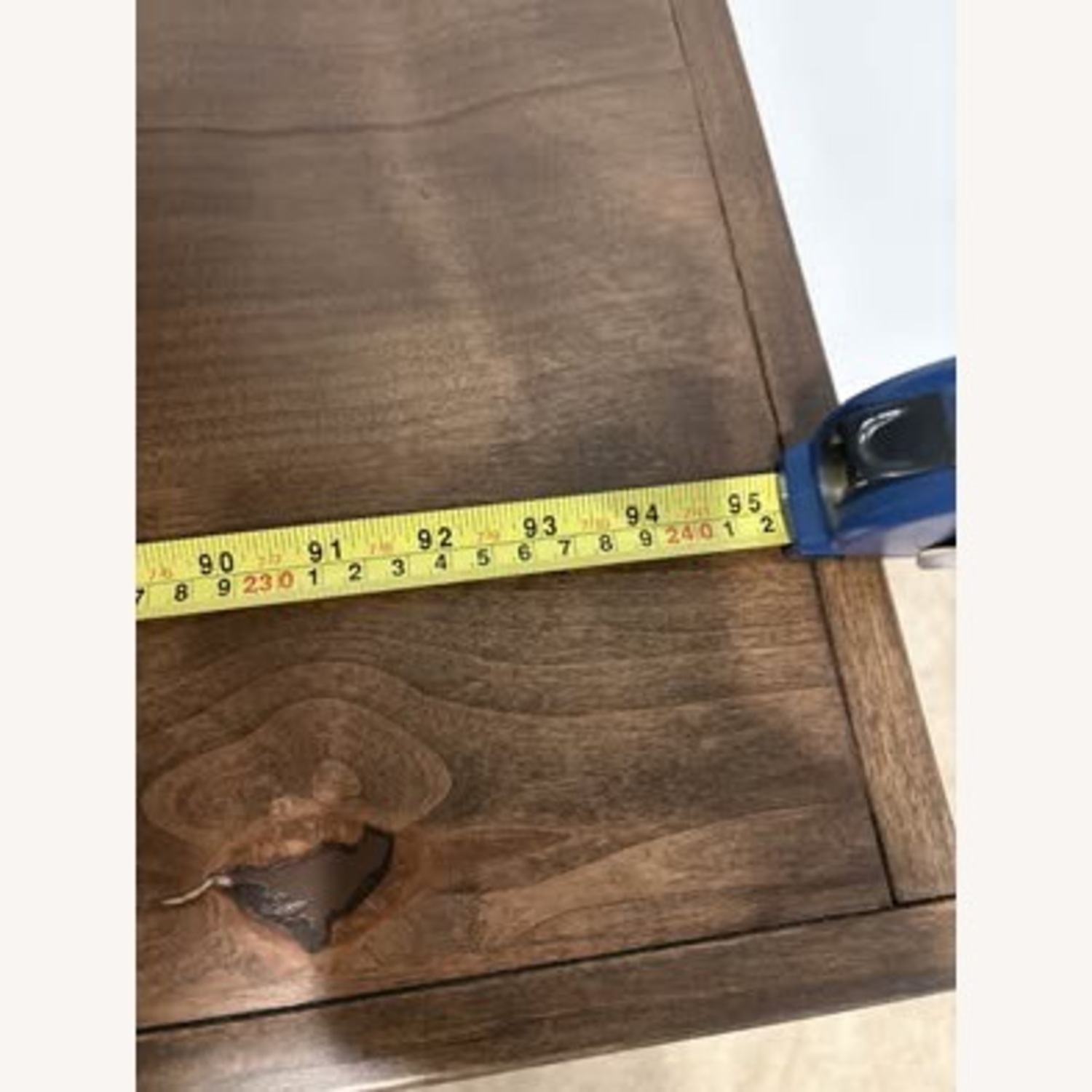 Navy-Walnut 96” TV Console - image-4