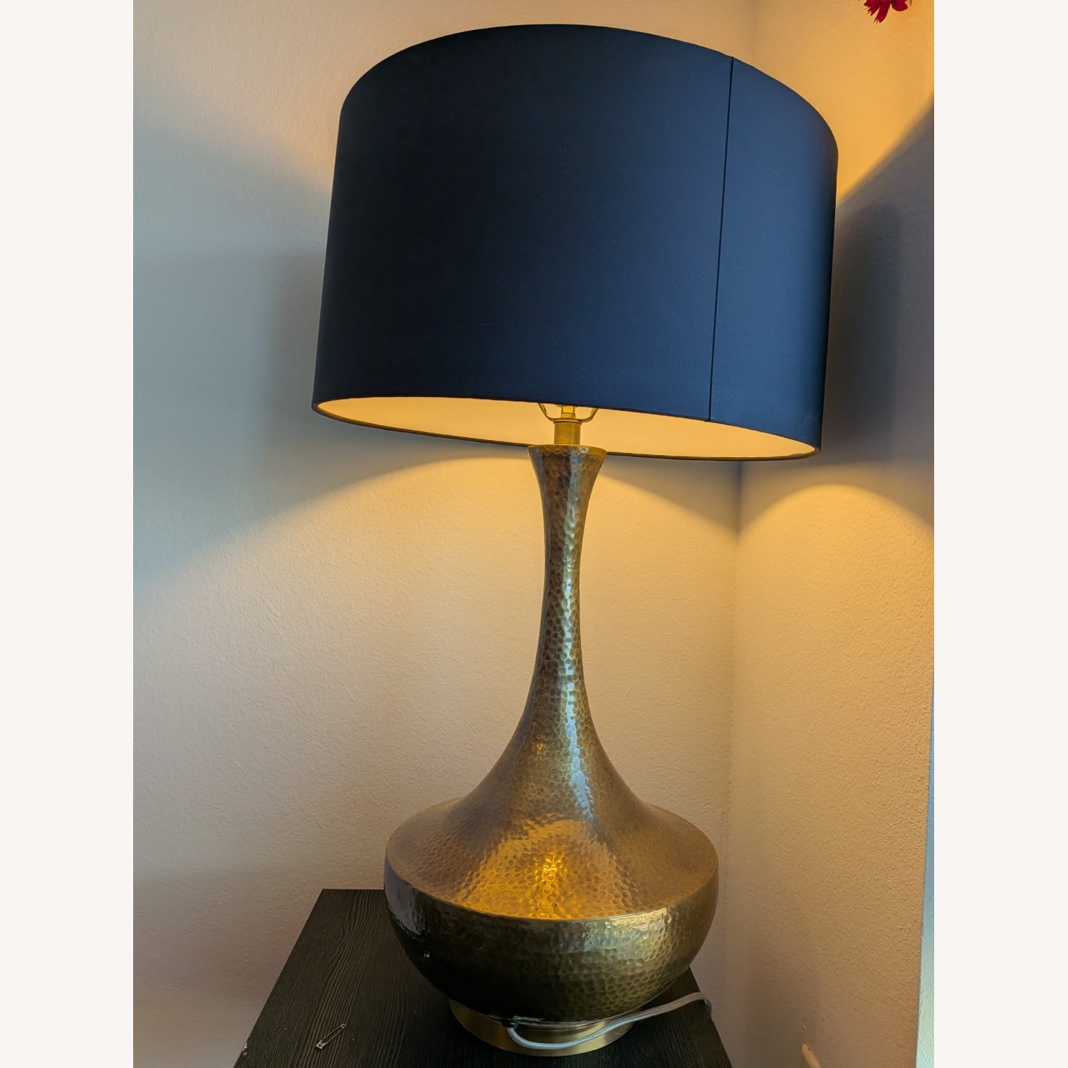 Arteriors Home Black Brass Table Lamp - image-3