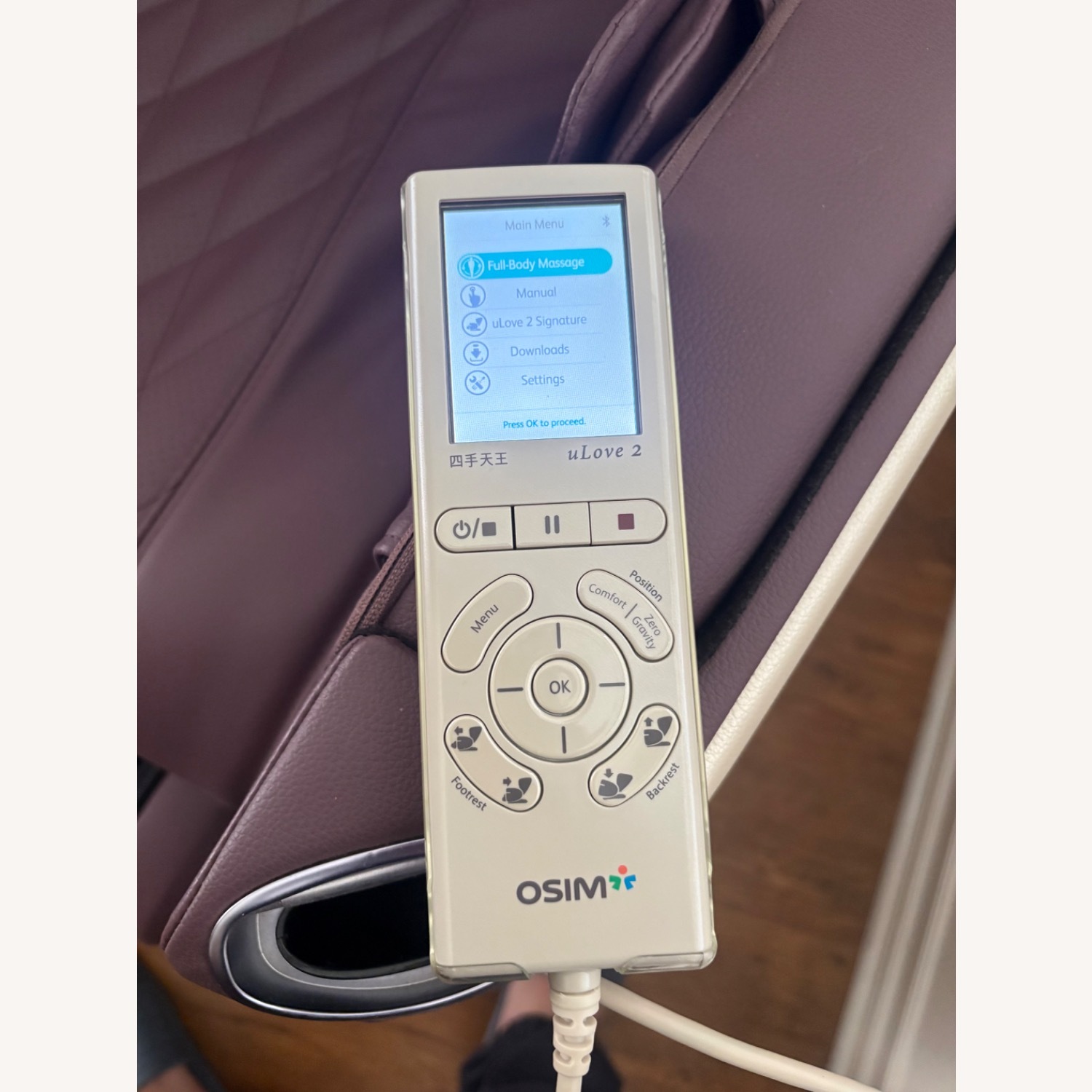 Osim uLove Heated Recliner Massage Chair - image-5