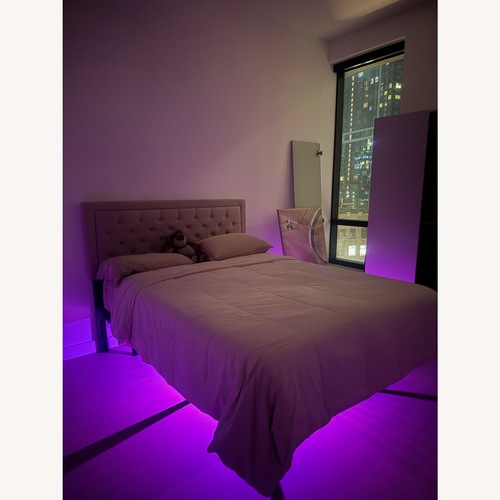 Used Nectar Premier Queen Adjustable Base + Headboard for sale on AptDeco