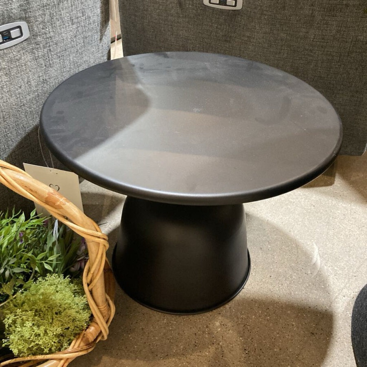 Mercana Metal Round Farmhouse Side Table - image-2