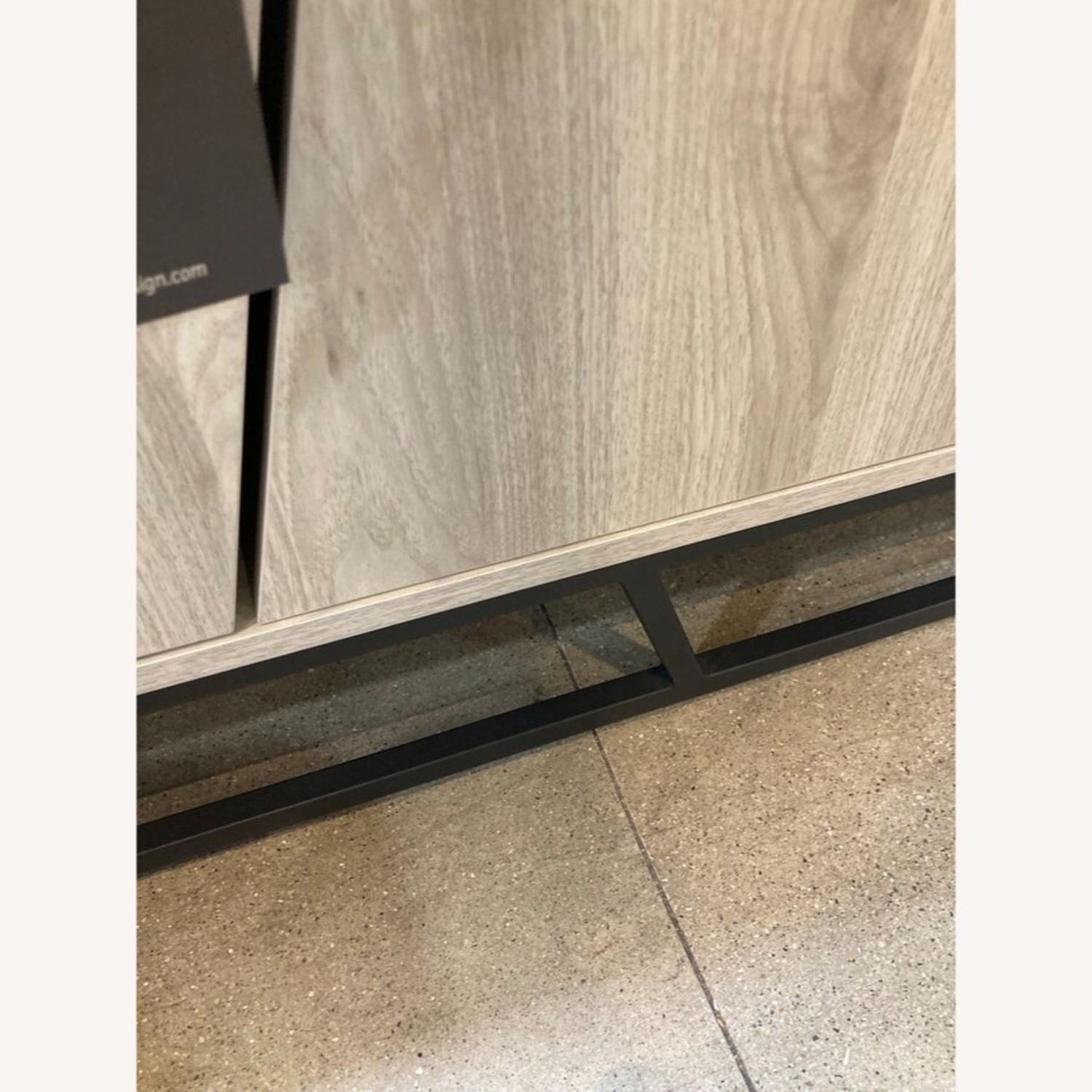 Walker Edison Angled Door Laminate Buffet - image-9