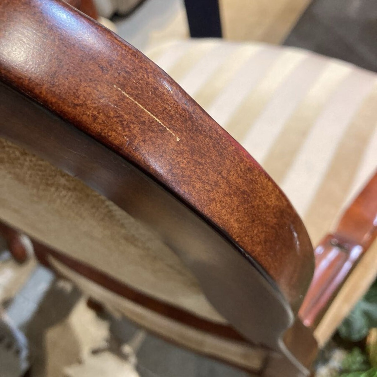 Klaussner Louix XV Upholstered Armchair - image-9