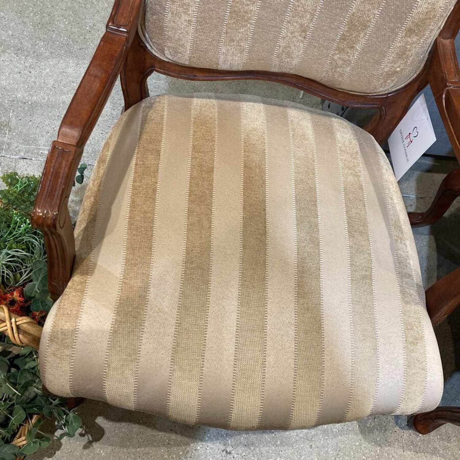 Klaussner Louix XV Upholstered Armchair - image-6