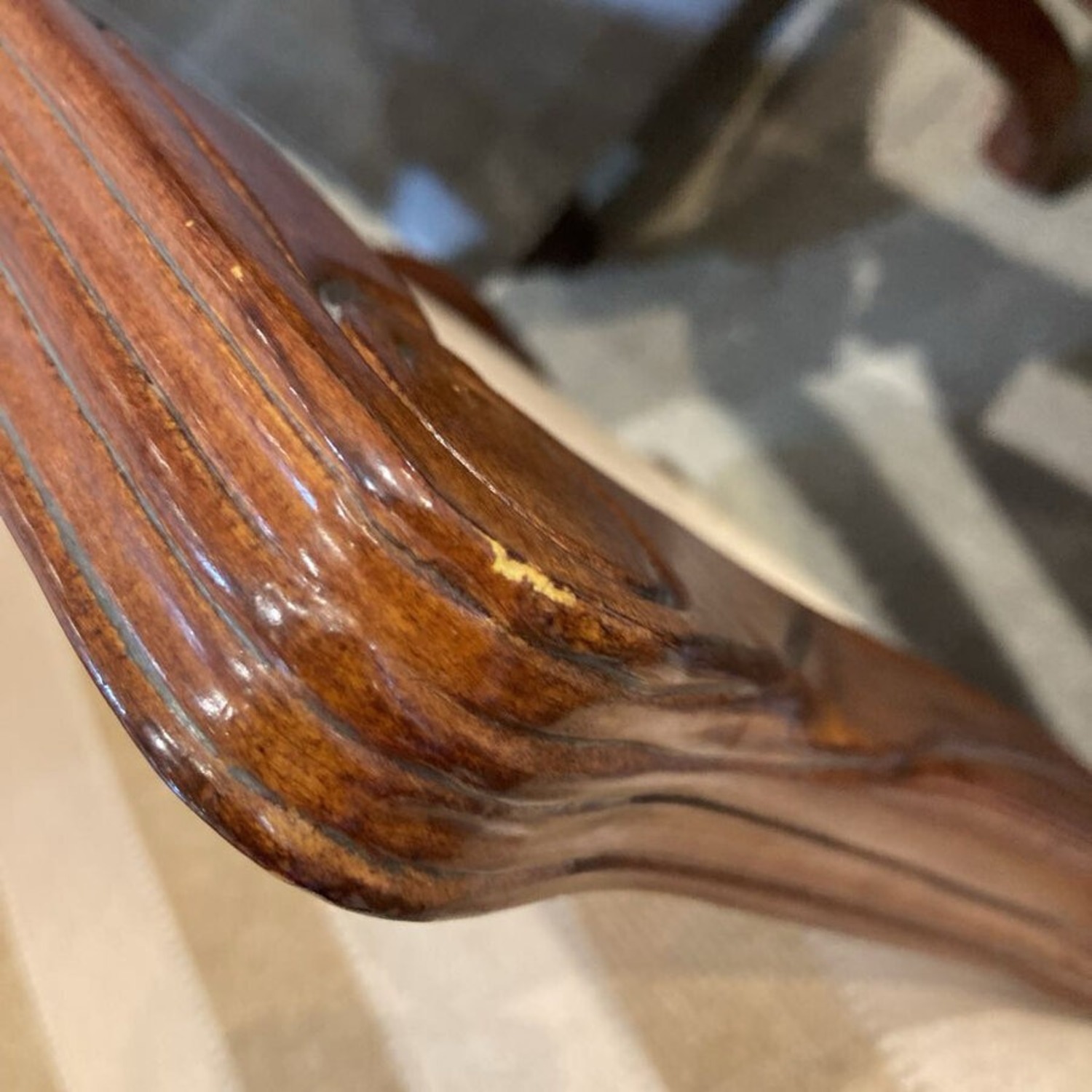 Klaussner Louix XV Upholstered Armchair - image-10