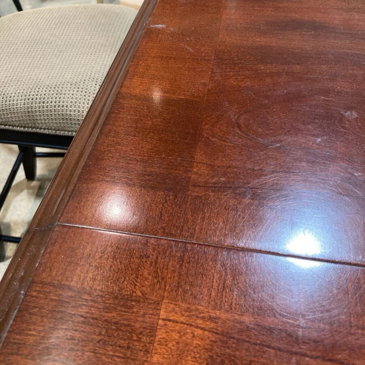 Two-Tone Solid Wood Counter Height Dining Table - image-6