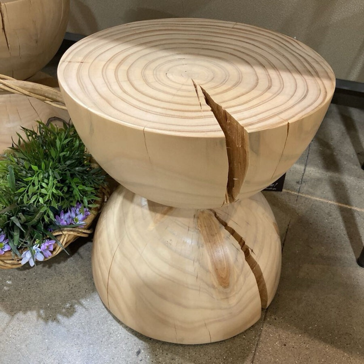 Four Hands Aliza Natural Pine Side Table - image-2