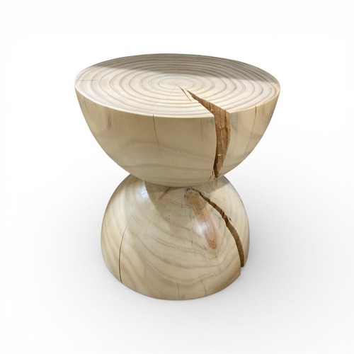 Used Four Hands Aliza Natural Pine Side Table for sale on AptDeco