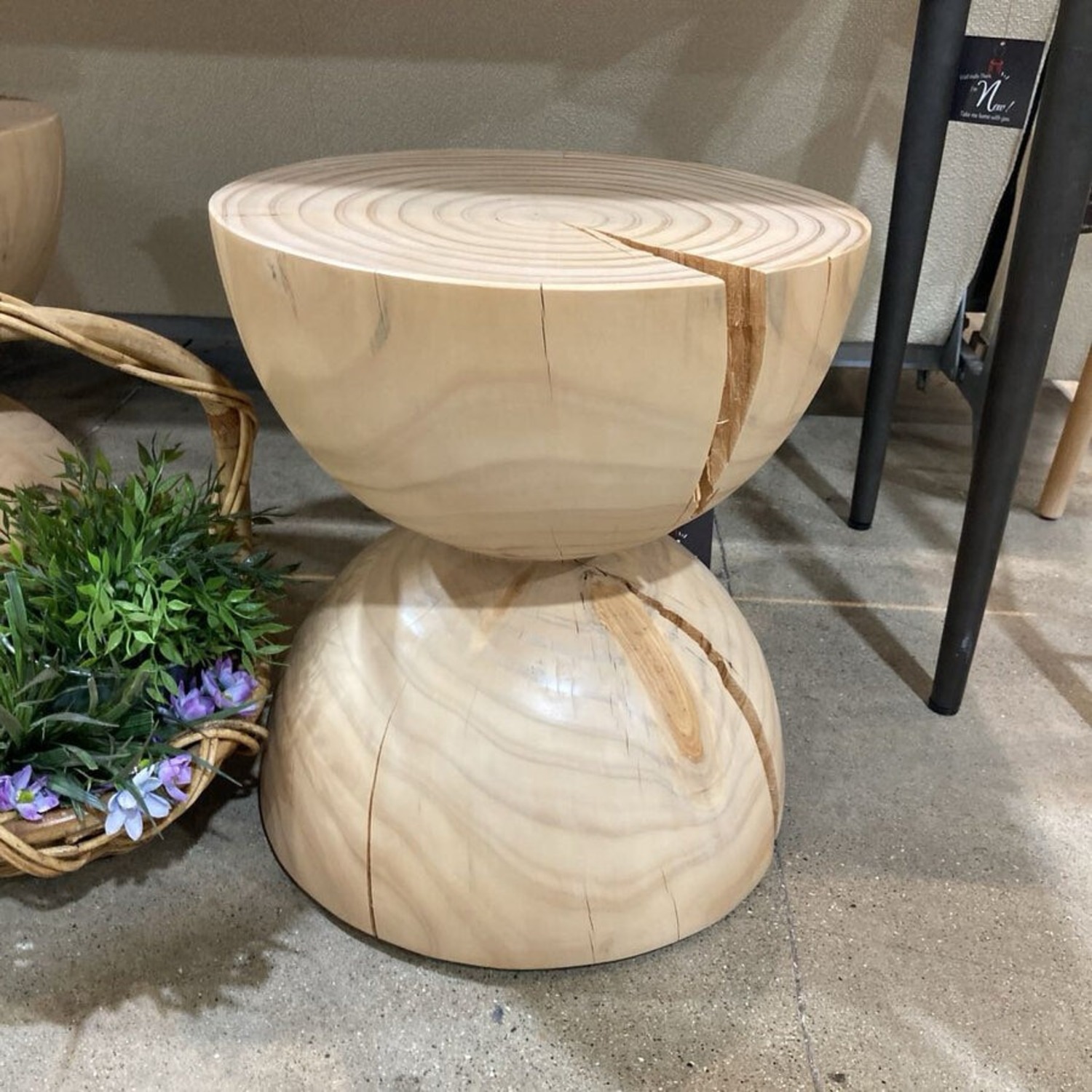 Four Hands Aliza Natural Pine Side Table - image-3