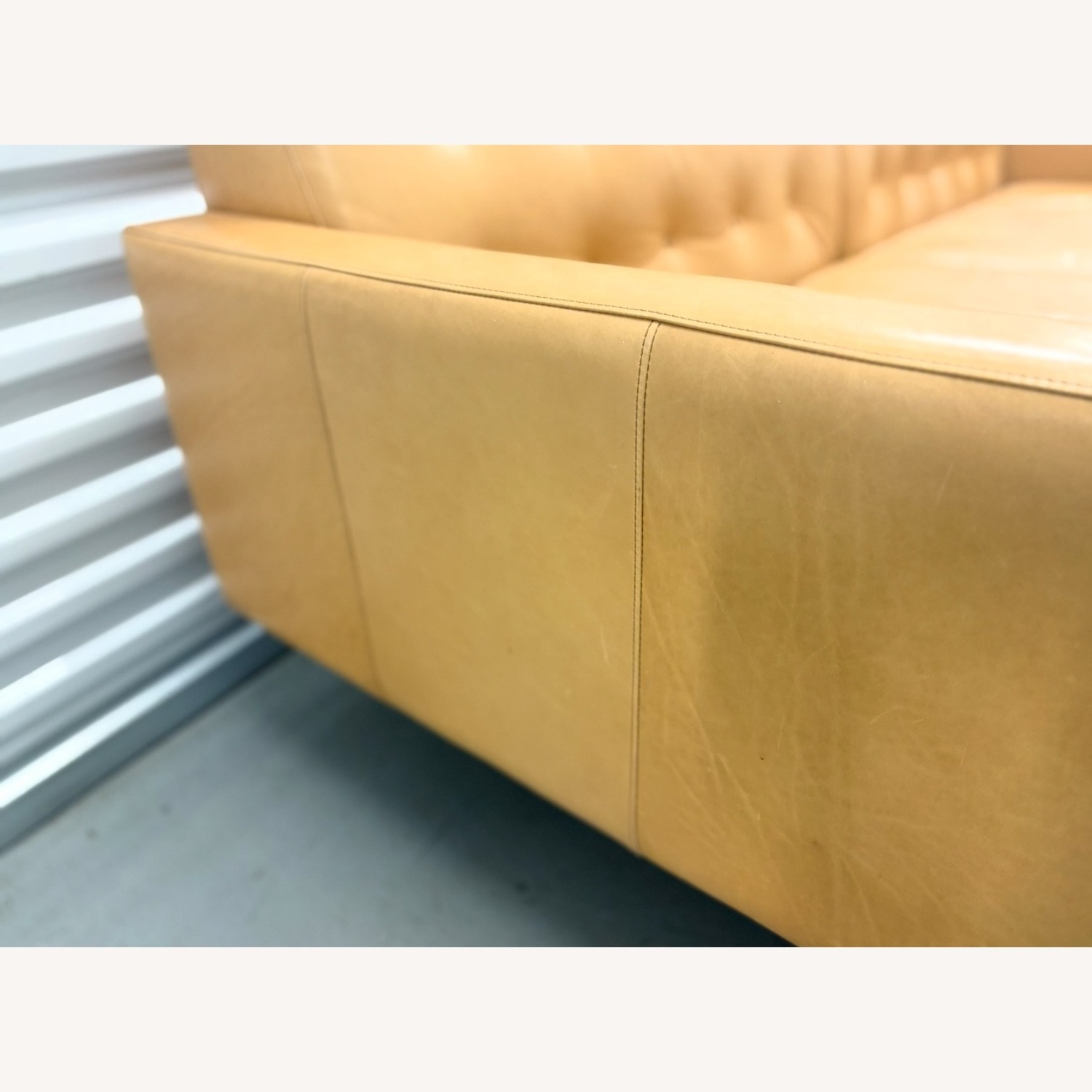 Room & Board Wells Camel Leather 3+ Seater Sofa - image-3