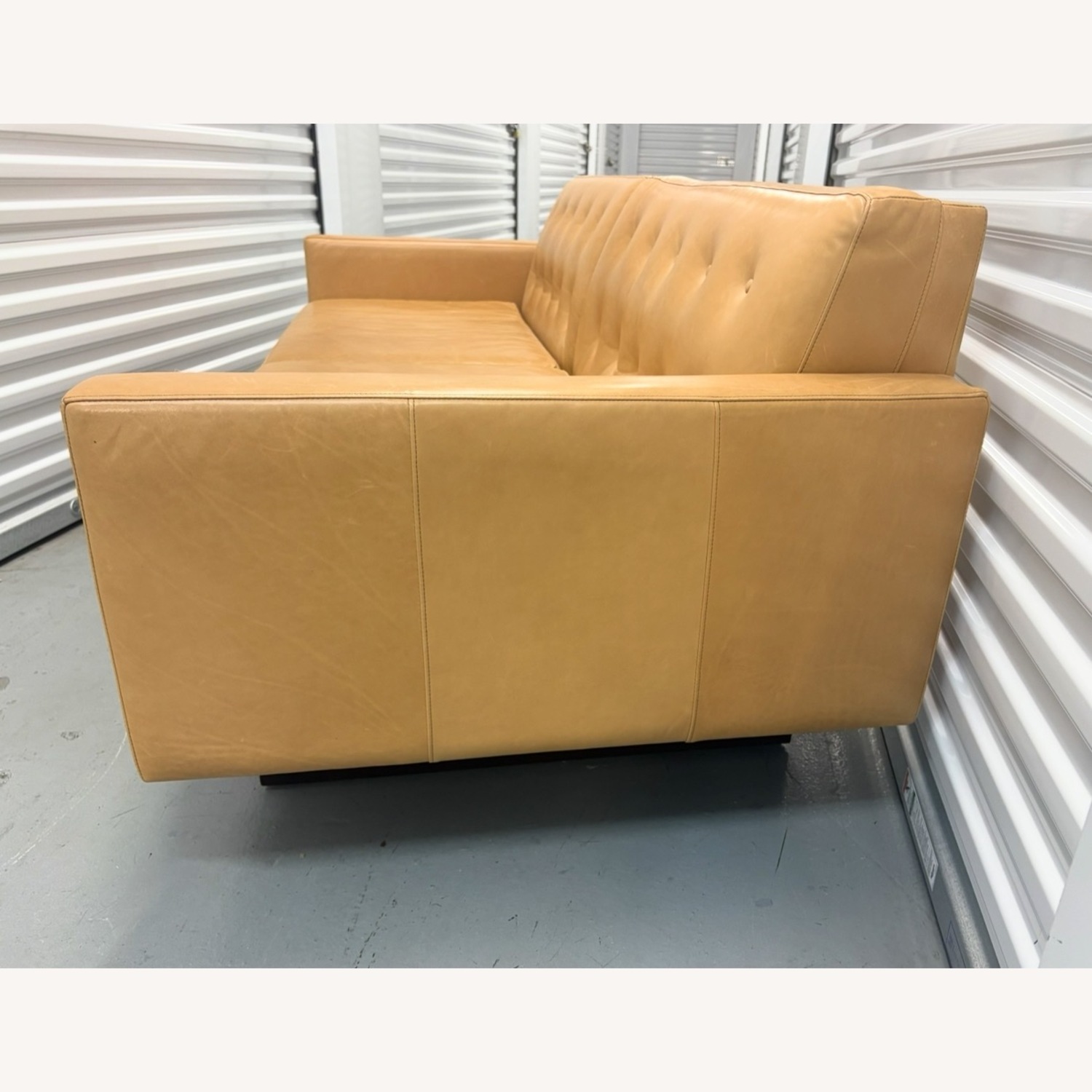 Room & Board Wells Camel Leather 3+ Seater Sofa - image-2