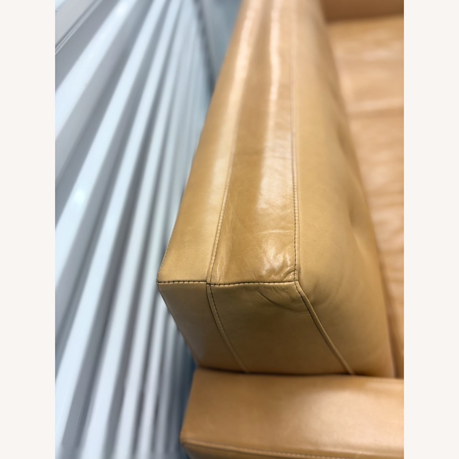 Room & Board Wells Camel Leather 3+ Seater Sofa - image-4