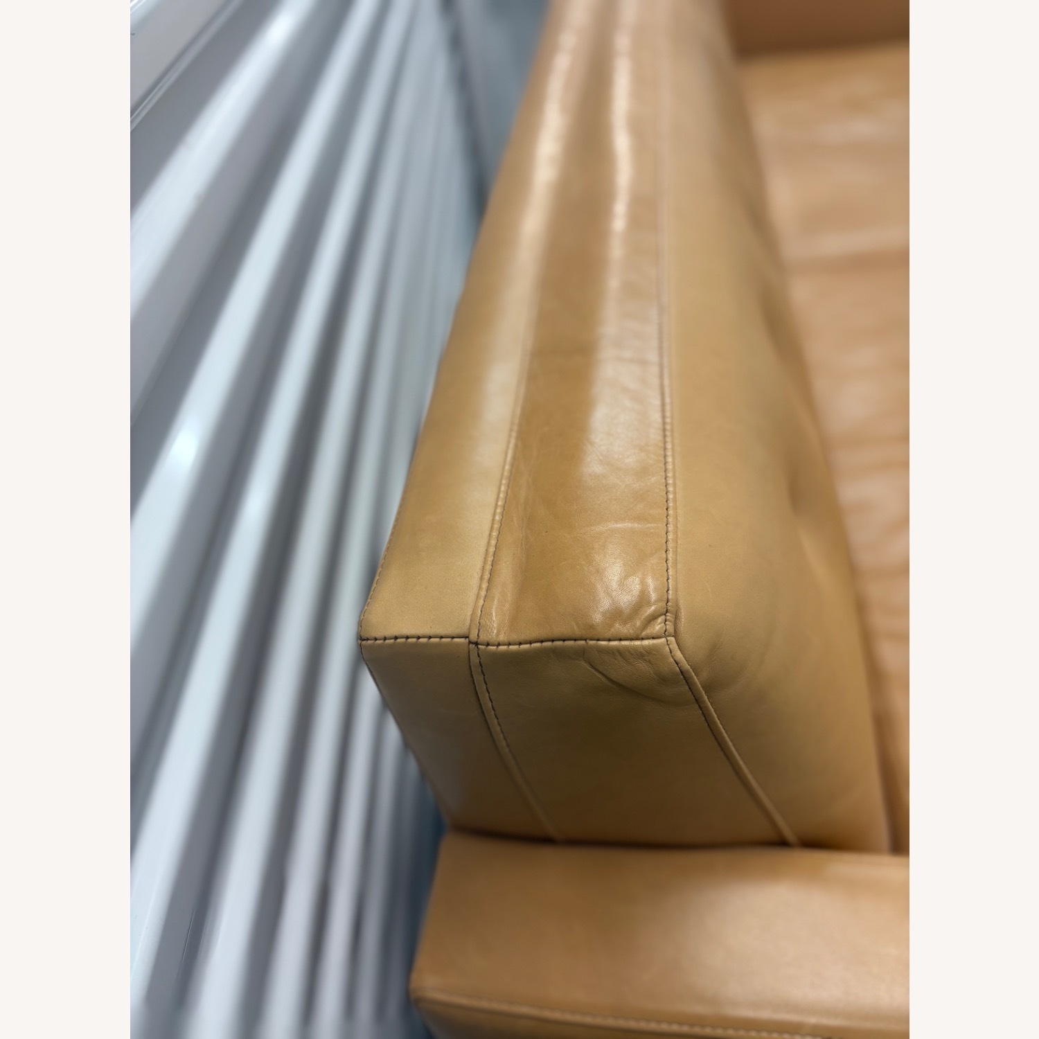 Room & Board Wells Camel Leather 3+ Seater Sofa - image-7