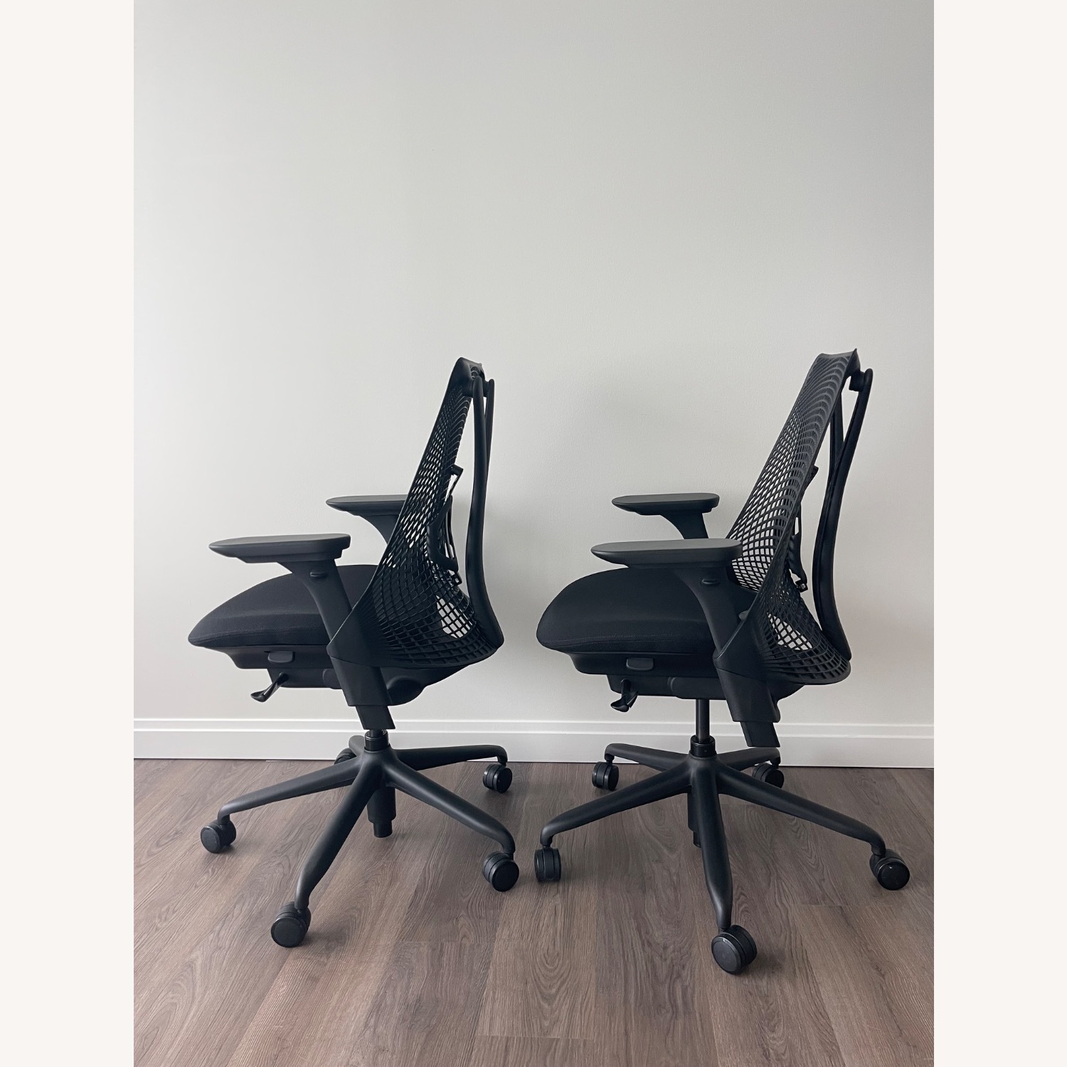 Herman Miller Sayl Black Office Chairs - image-3