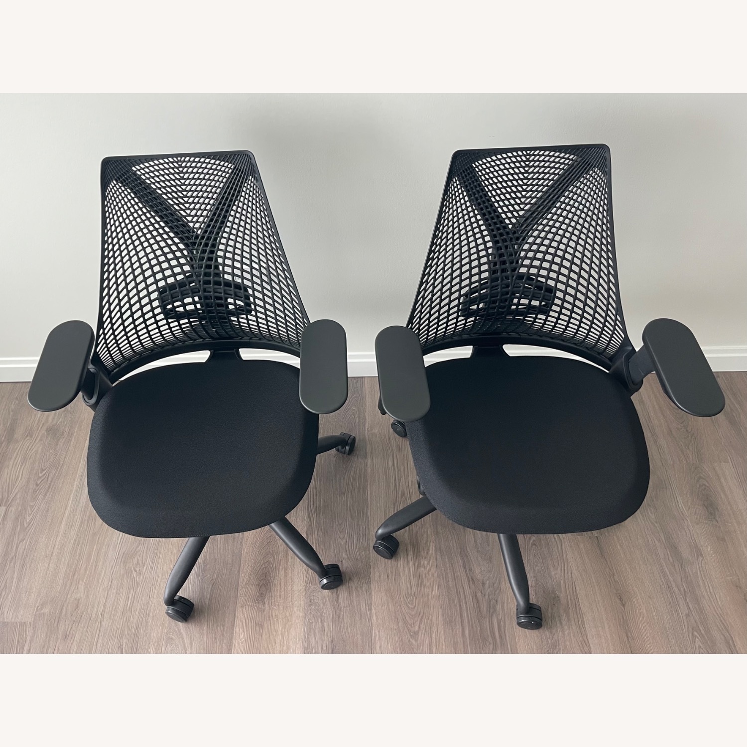 Herman Miller Sayl Black Office Chairs - image-4