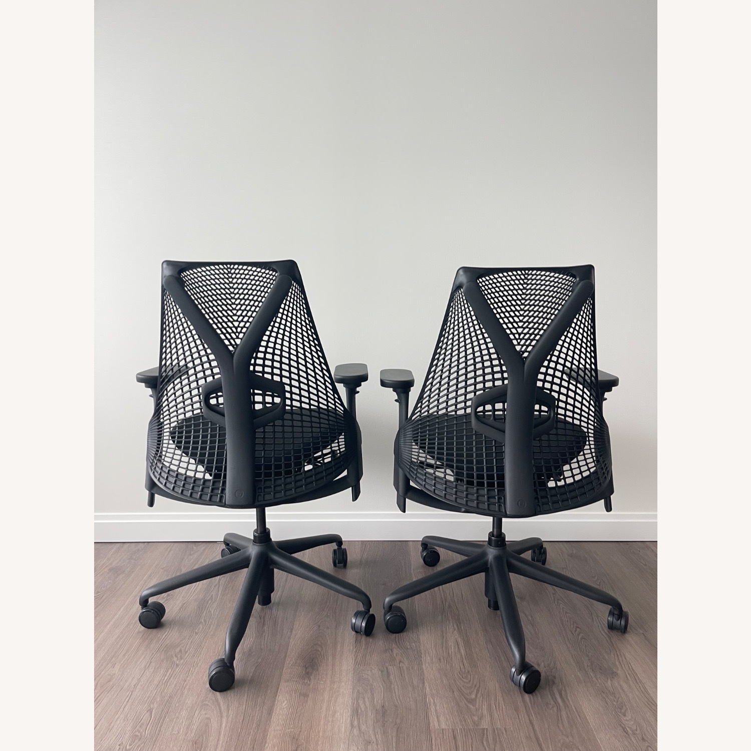 Herman Miller Sayl Black Office Chairs - image-2