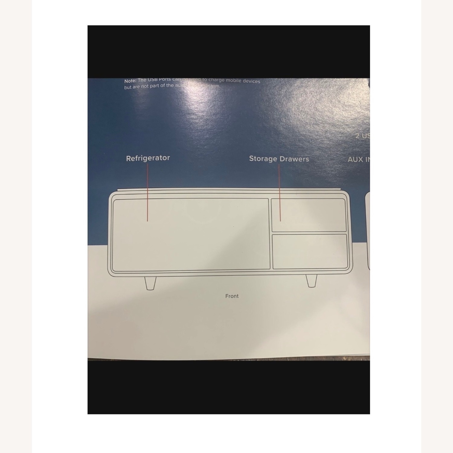 Black Coffee Table - image-7