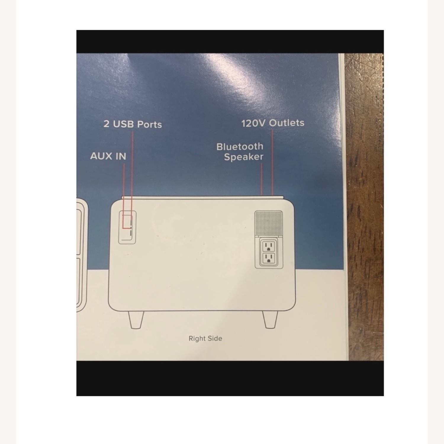 Black Coffee Table - image-8