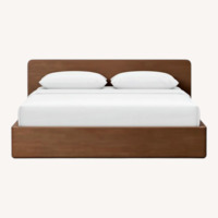 Thuma Dark Brown Wood King Bed