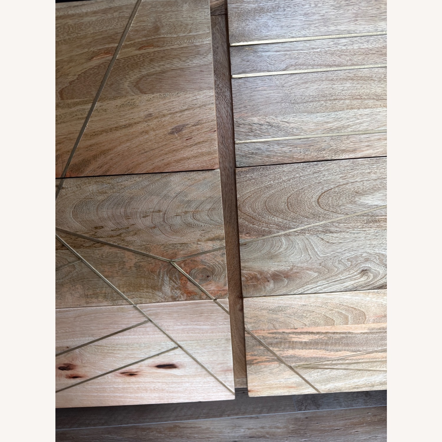 West Elm Roar & Rabbit™ Brass Geo Inlay 6-Drawer Dresser (54") - image-4