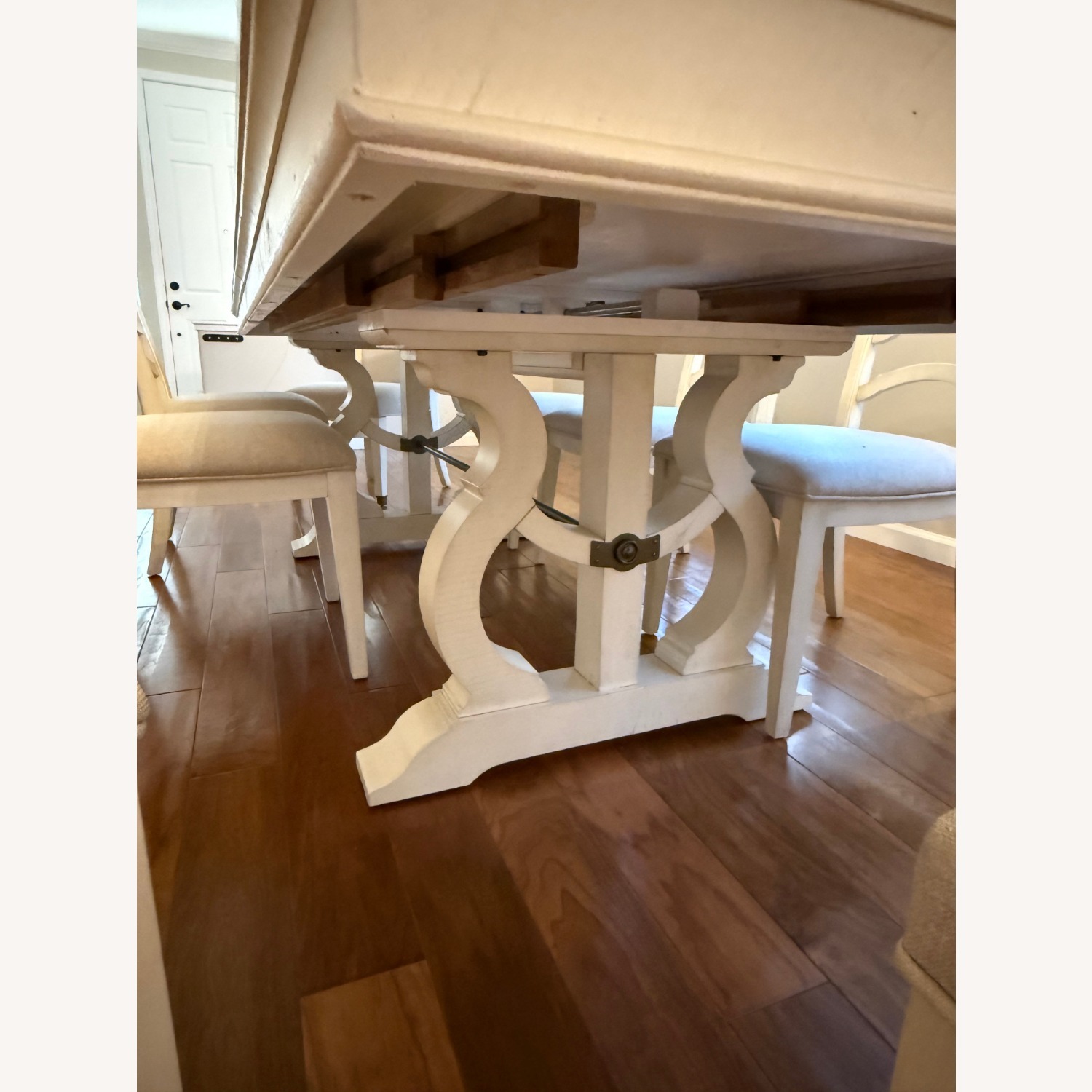 Living Spaces Martin White Wood Dining Sets - image-4