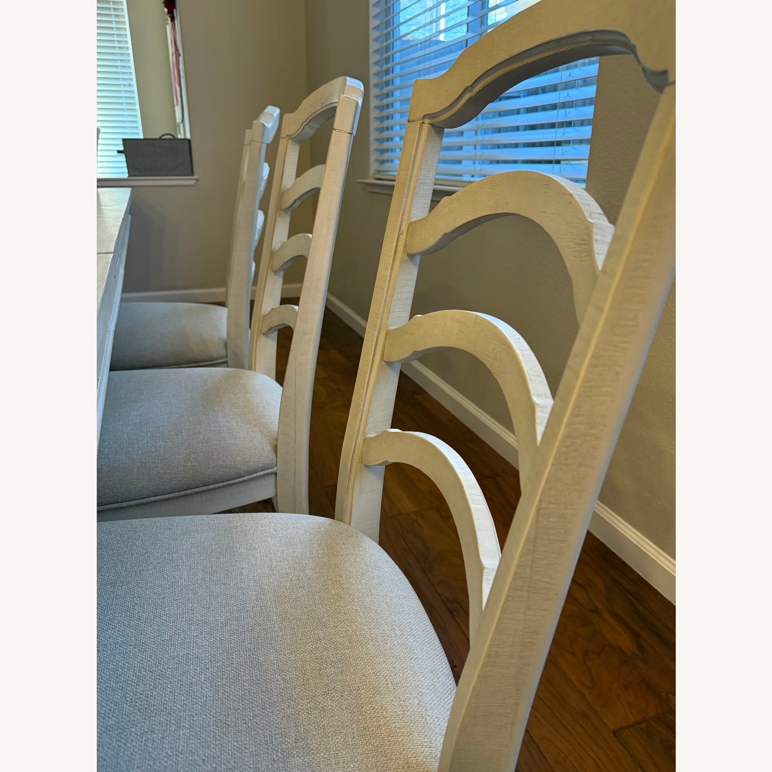 Living Spaces Martin White Wood Dining Sets - image-8