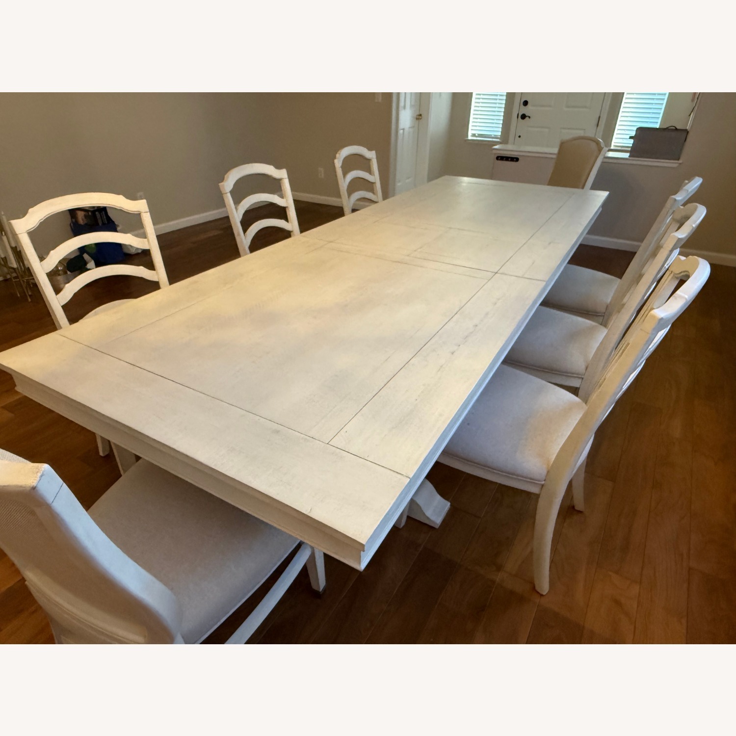 Living Spaces Martin White Wood Dining Sets - image-6