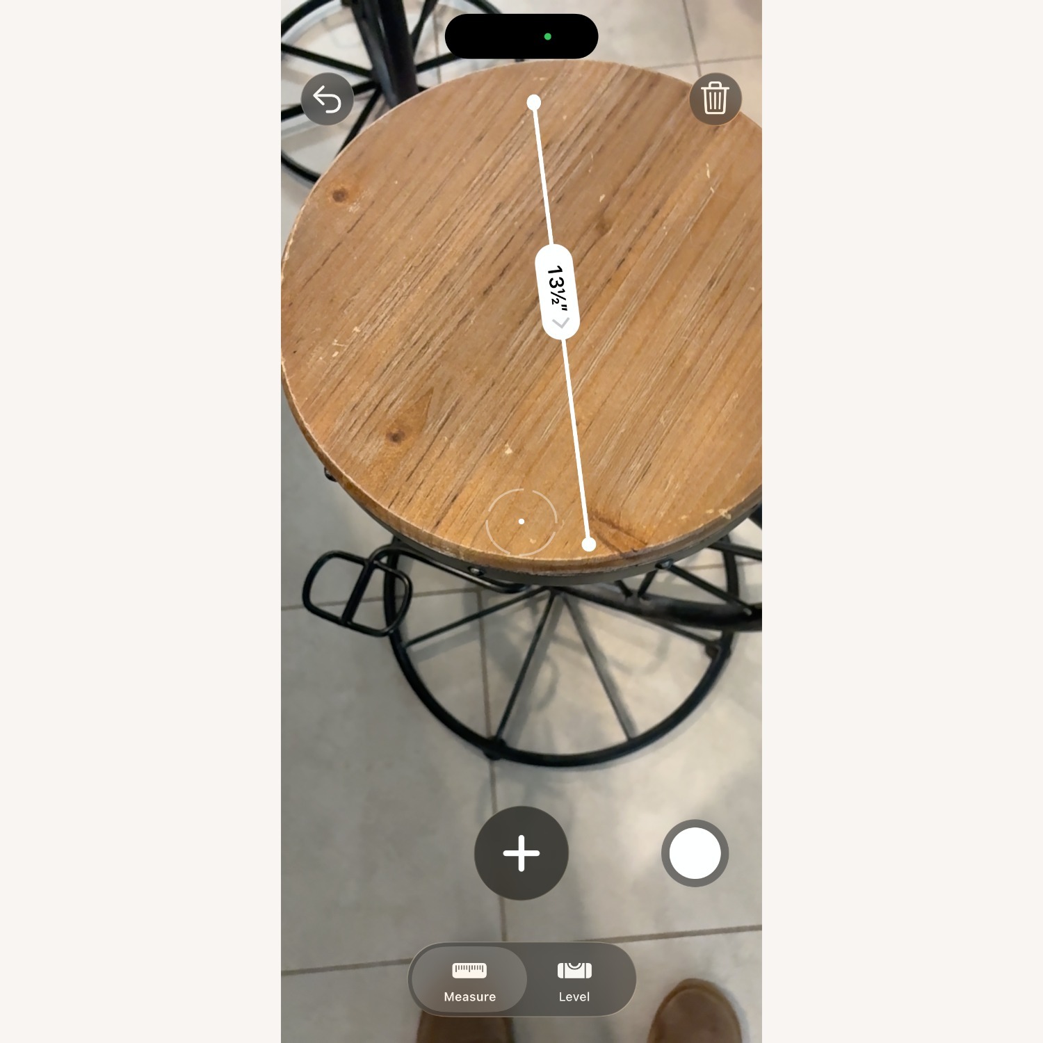 Black Metal Stools - image-6