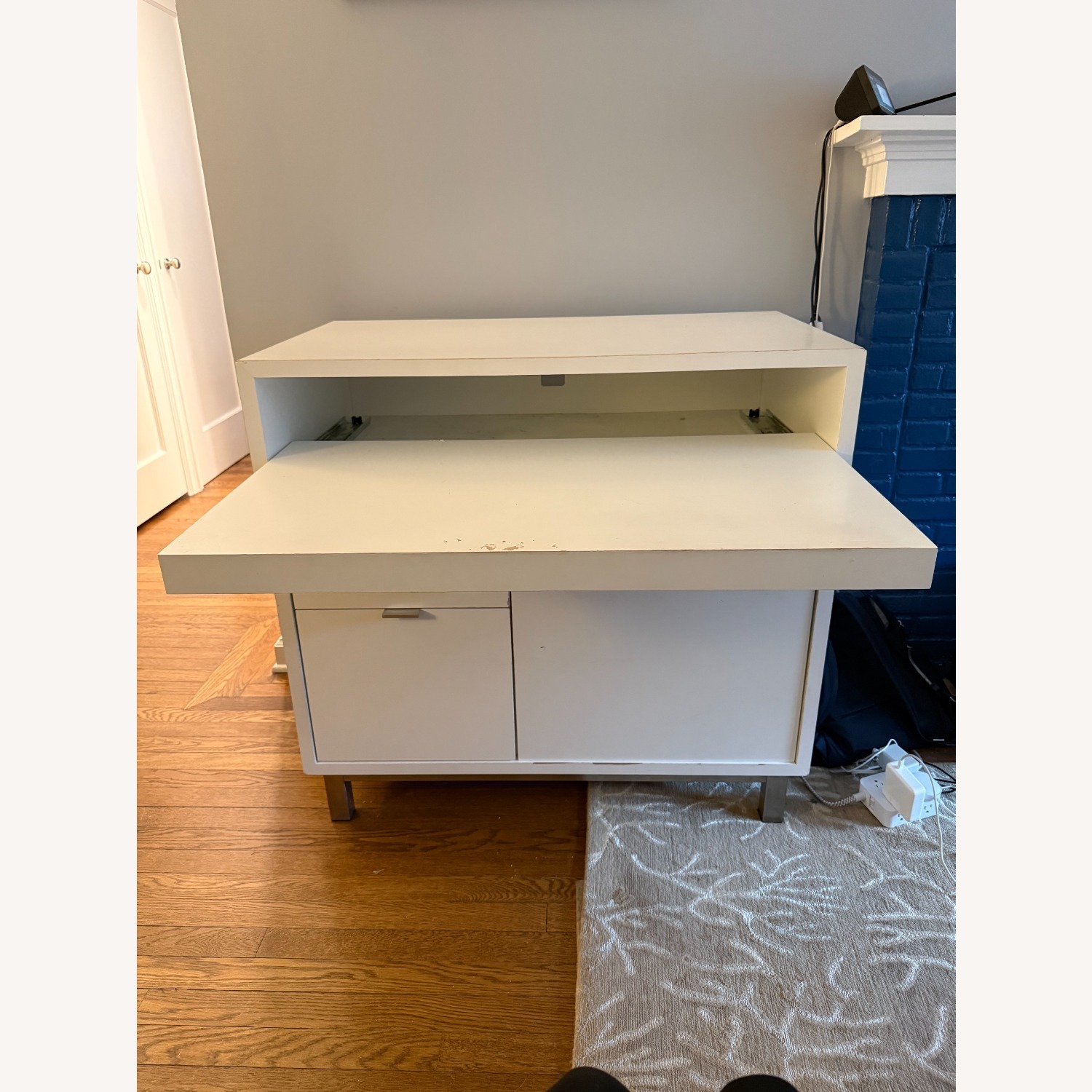 Room & Board Copenhagen White Wood Media Storage - image-4