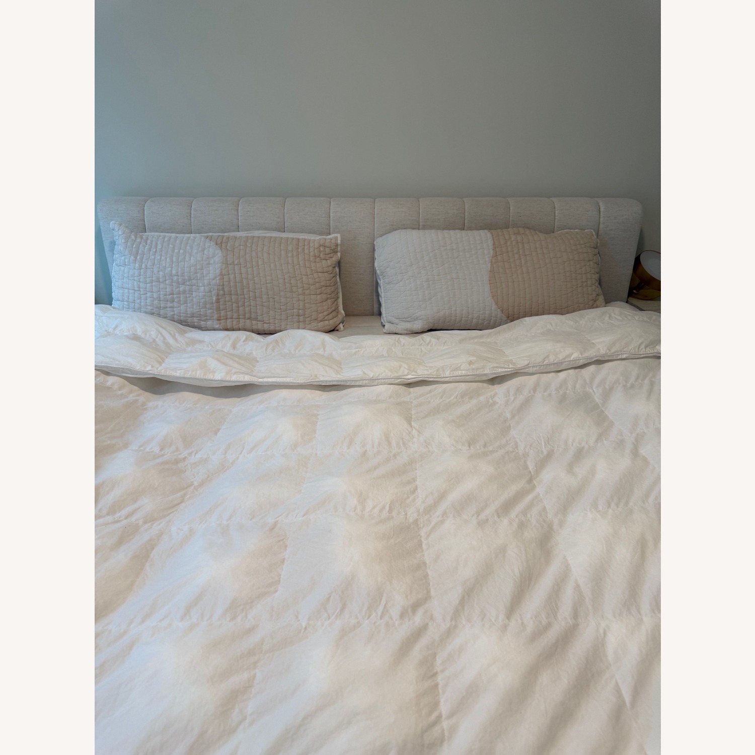 CB2 Forte Natural Linen King Bed - image-2