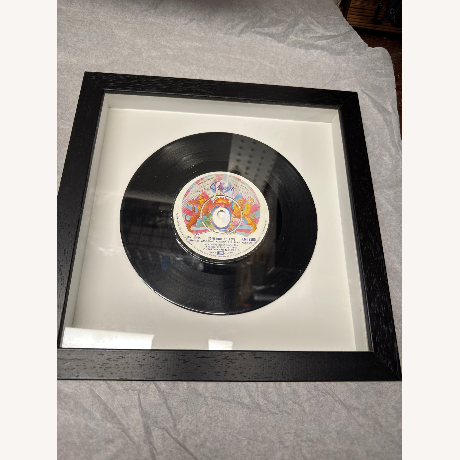 Set Of 4 Framed Vinyl Records - image-3
