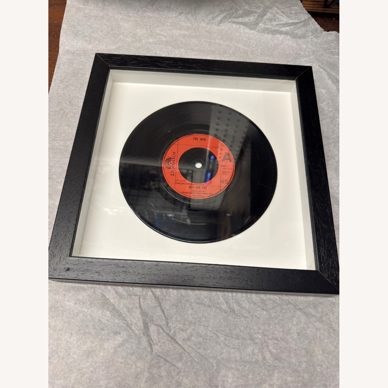 Set Of 4 Framed Vinyl Records - image-5