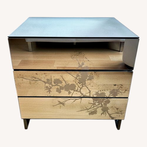 Used ABC Carpet and Home Mirrored Nightstand for sale on AptDeco