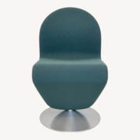 Design Within Reach Verner Panton Light Gray Dining Chairs