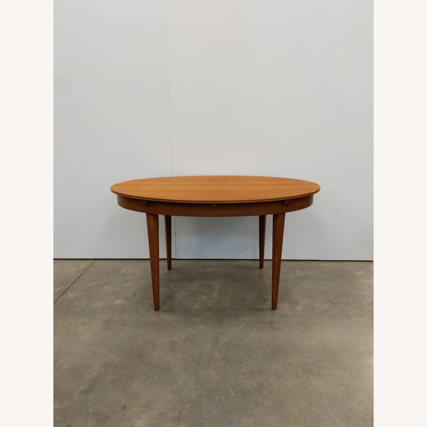 Vintage Mid Century Teak Extendable Dining Table - image-1