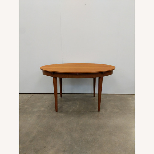 Used Vintage Mid Century Teak Extendable Dining Table for sale on AptDeco