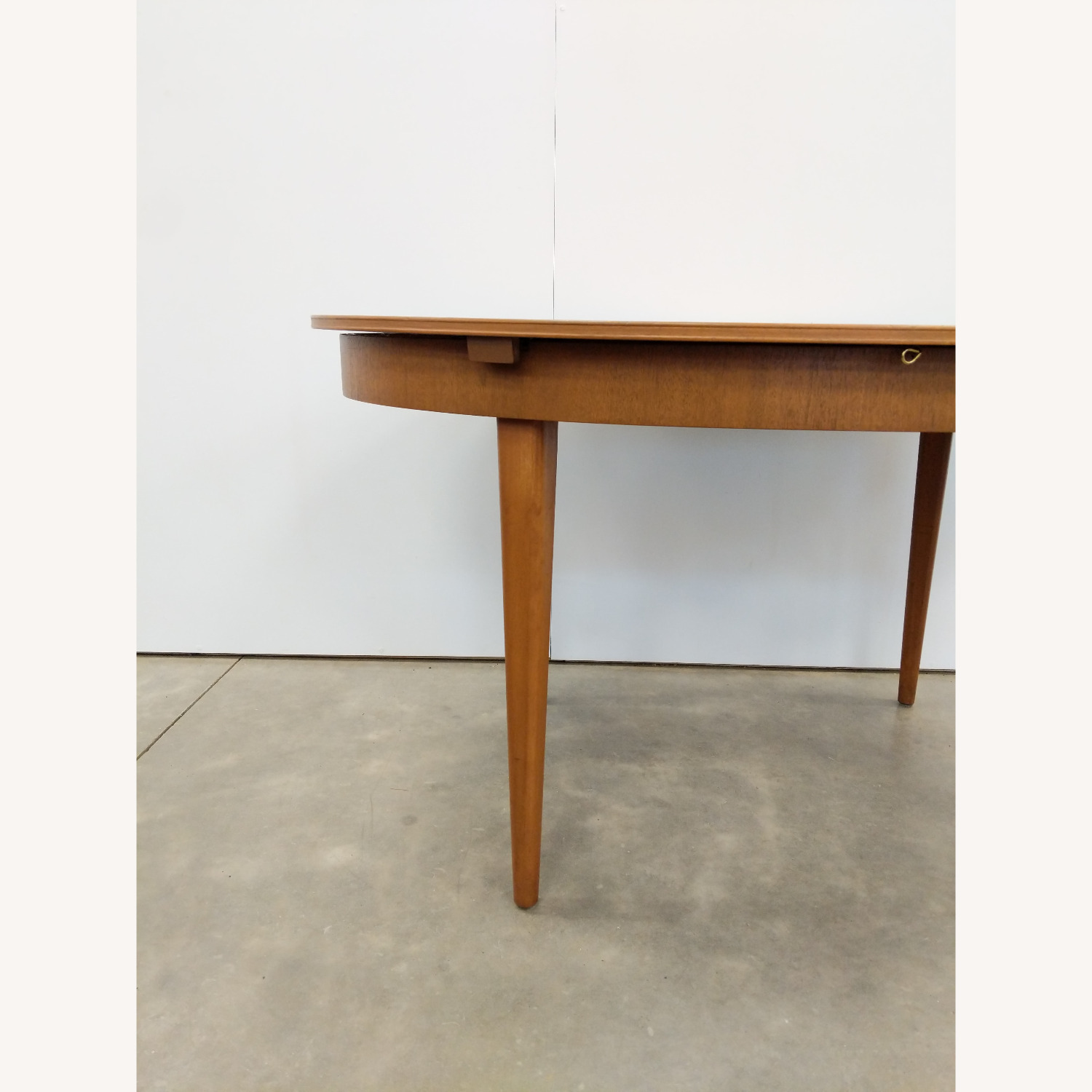 Vintage Mid Century Teak Extendable Dining Table - image-5