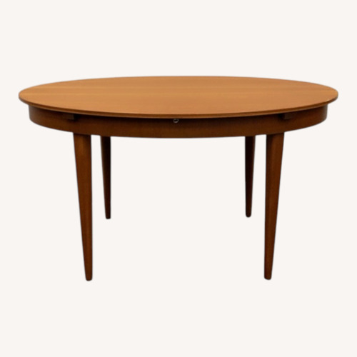 Used Vintage Mid Century Teak Extendable Dining Table for sale on AptDeco