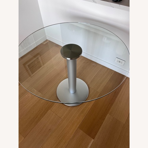 Used Design Within Reach Stua Jesus Gasca’s Zero Pedestal Table for sale on AptDeco