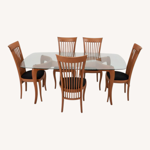 Used Natural Wood Dining Sets for sale on AptDeco